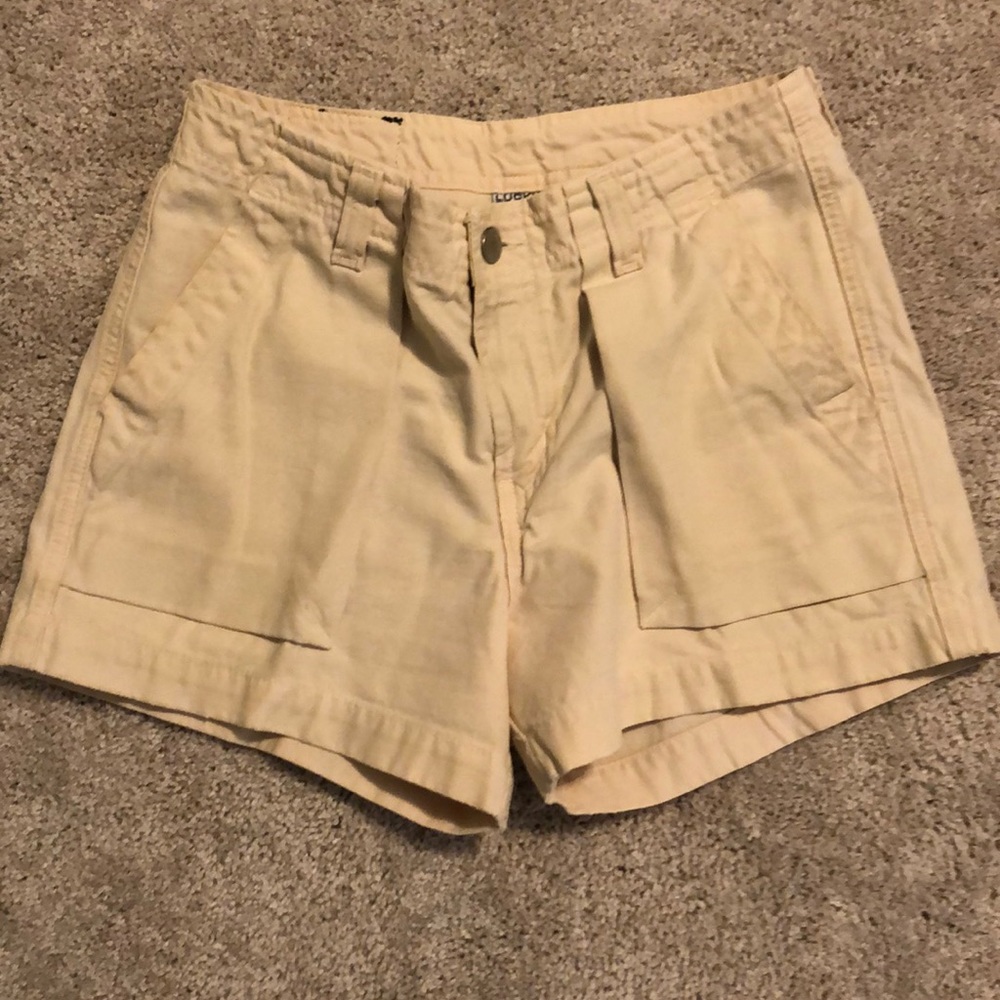 Lucky Brand Cream Shorts